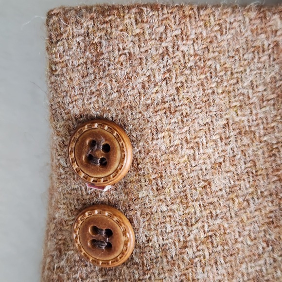 Henley Pure New Wool Tweed Blazer Mens 42‎ Short Hipster Jacket Vintage Wedding - Picture 16 of 16